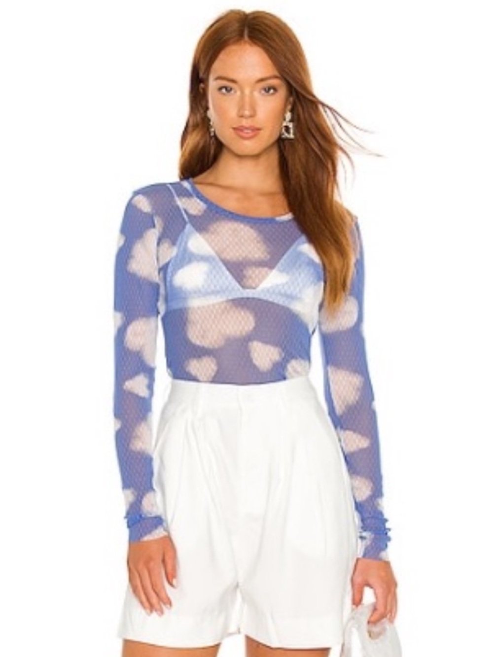 Love Is In The Air Long Sleeve Crew Neck Top